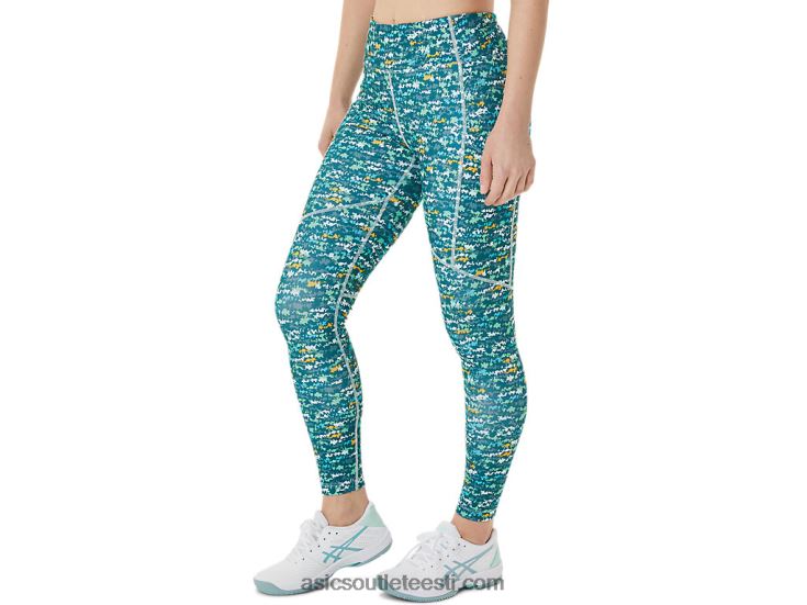 naiste uus tugev 92 trükitud pingul 6PB8D3029Asics harjatud aop rahustav meri