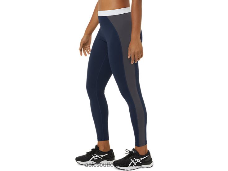 naiste uus tugev ümberehitatud pingul 6PB8D3823Asics peacoat/piemonte hall/valge