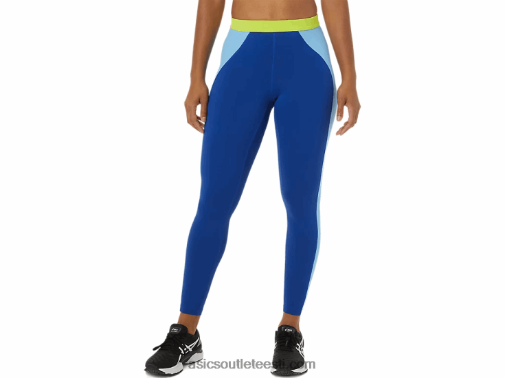 naiste uus tugev ümberehitatud pingul 6PB8D3825Asics sinine/arktiline taevas/roheline geko