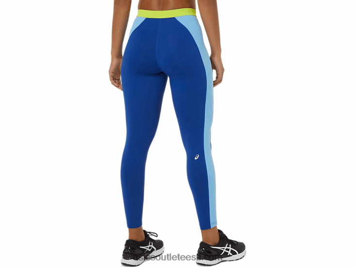 naiste uus tugev ümberehitatud pingul 6PB8D3825Asics sinine/arktiline taevas/roheline geko