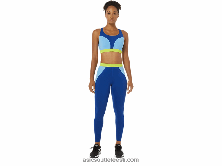 naiste uus tugev ümberehitatud pingul 6PB8D3825Asics sinine/arktiline taevas/roheline geko