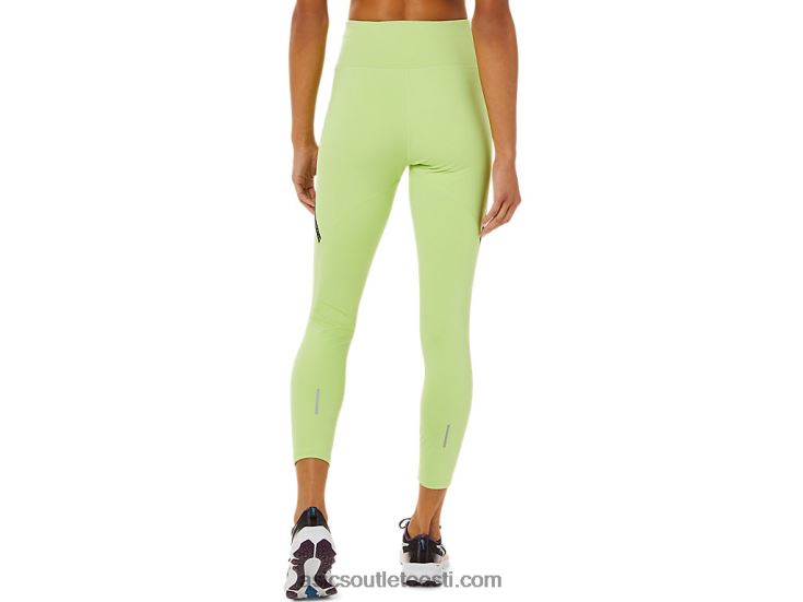 naiste võistlus kõrge vöökohaga pingul 6PB8D3335Asics laimiroheline