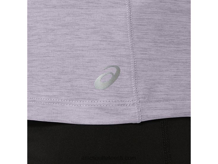 naiste C110 lühikeste varrukatega pr lyte top 6PB8D2285Asics hämarusviolett