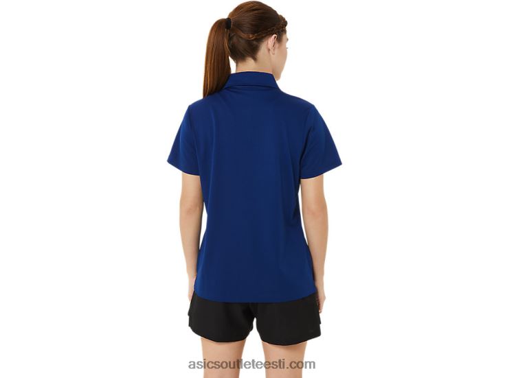 naiste hex gradient polo wch 6PB8D3214Asics tumesinine (pantone 281 c)