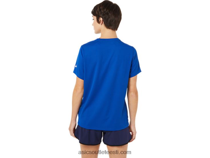 naiste lammaste komplekt ii lühikeste varrukatega 2 6PB8D3629Asics sinine