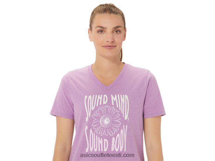 naiste päevalille slogan v-kaelus 6PB8D2778Asics orhidee kanarbik