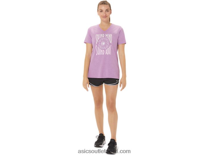 naiste päevalille slogan v-kaelus 6PB8D2778Asics orhidee kanarbik