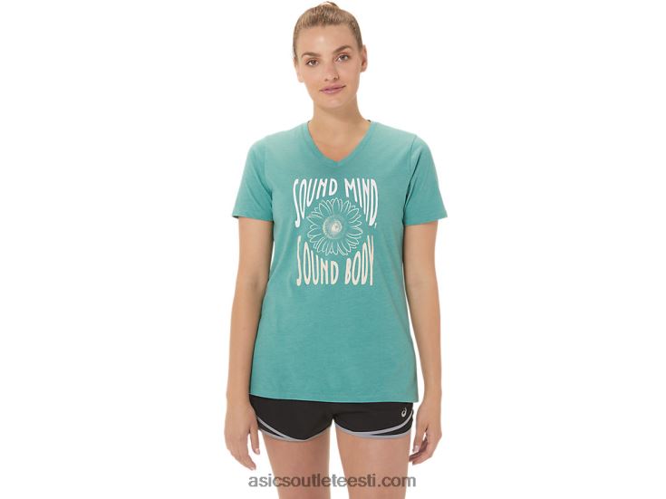 naiste päevalille slogan v-kaelus 6PB8D2814Asics salvei kanarbik