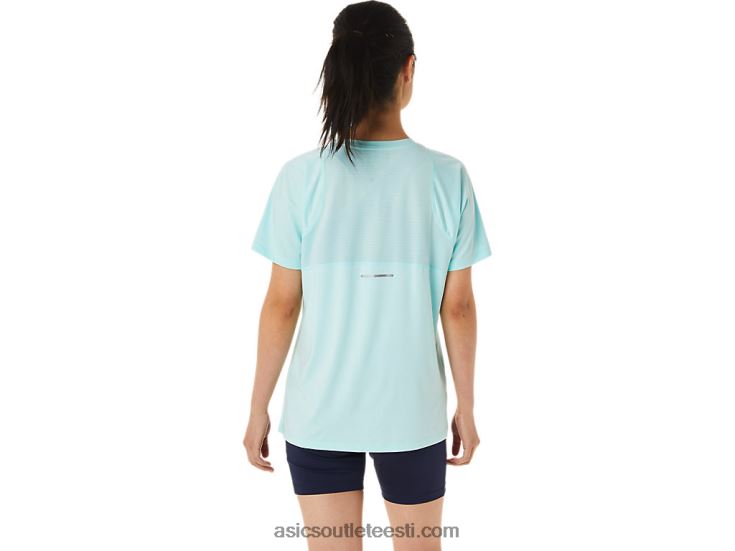 naiste pr lyte run lühikeste varrukatega 6PB8D3391Asics selge sinine