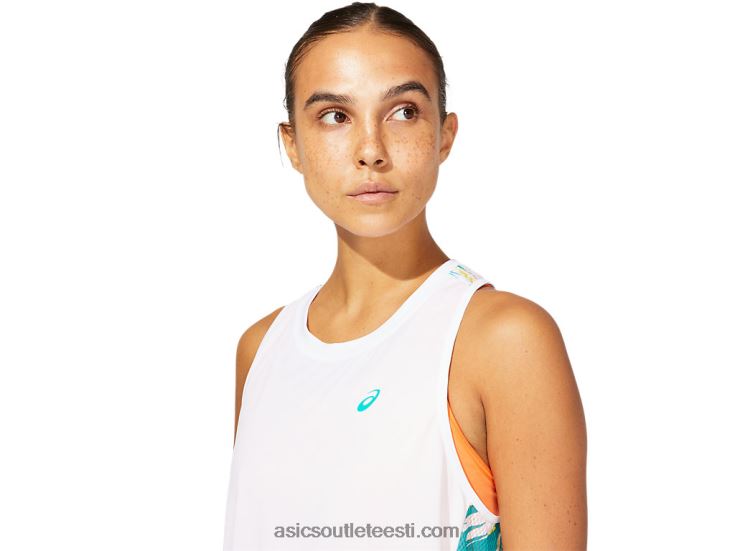 naiste värviline süstimispaak 6PB8D3967Asics särav valge/balti juveel