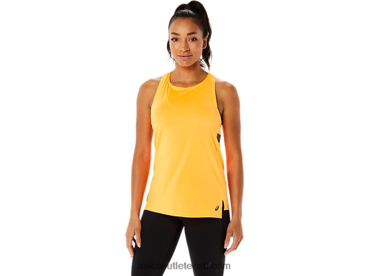 naiste fit sana tank 6PB8D2823Asics oranž pop