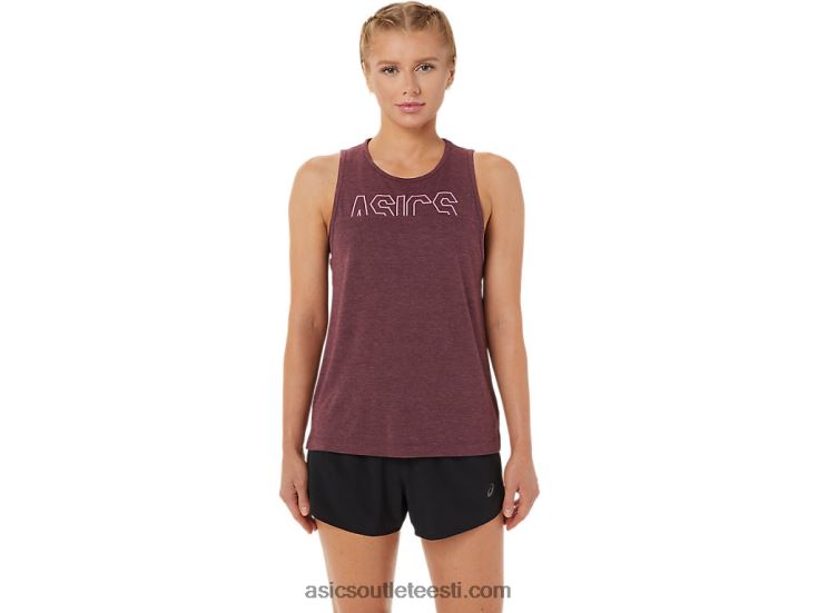 naiste lihastank 6PB8D3666Asics sügav marsi kanarbik/draakoni vili