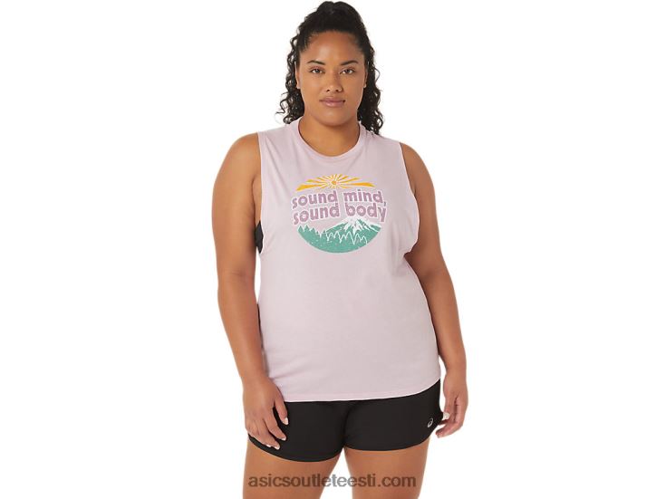 naiste mägilihaste tank 6PB8D2842Asics vaevu tõusis