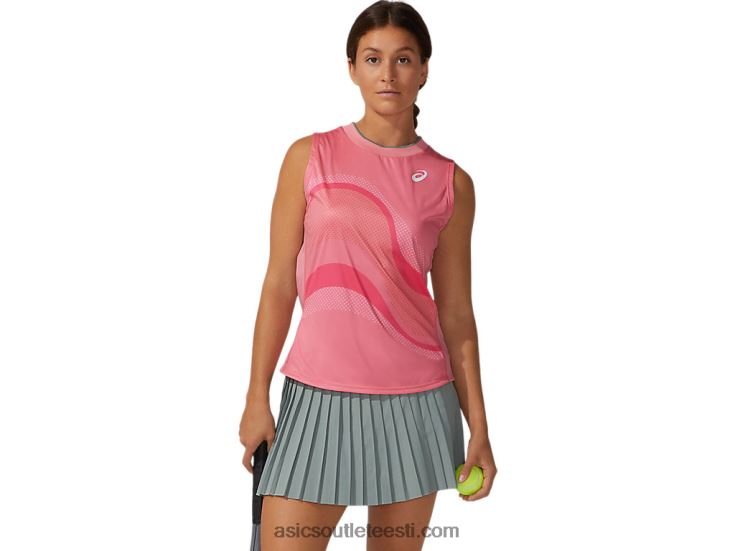 naiste matši graafikatank 6PB8D3933Asics virsiku kroonleht