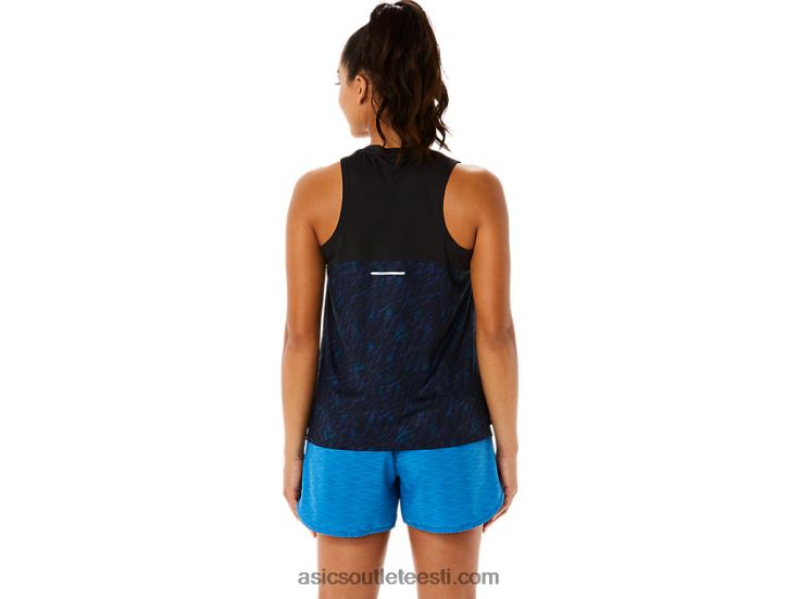 naiste pr lyte jooksutank 6PB8D3486Asics öövarju/järvesõidu trükk