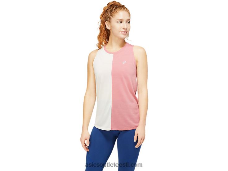 naiste tokyo tank 6PB8D3839Asics suitsune roos/kask