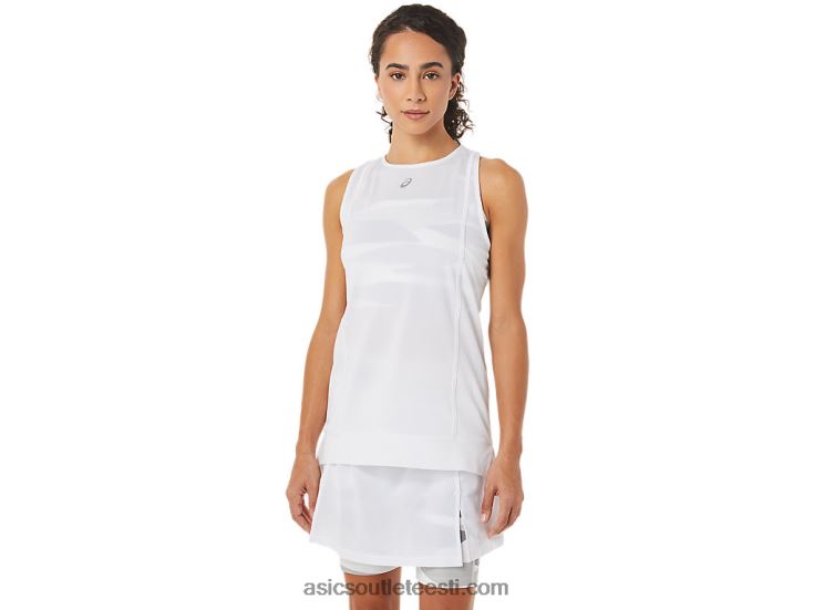naiste uus tugev 92 tank 6PB8D3279Asics särav valge