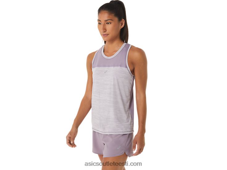 naiste võidusõidutank 6PB8D2559Asics violetne kvarts/suvine düün