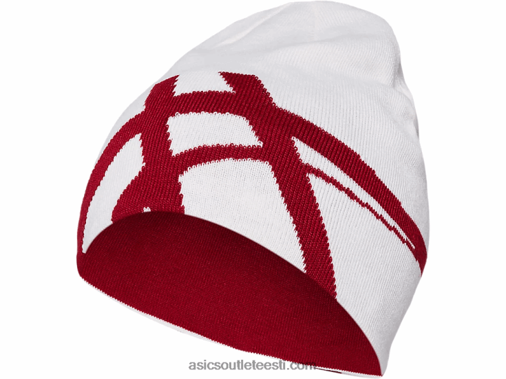 unisex nokamütsiga kindakomplekt 6PB8D837Asics kask/jõhvikas