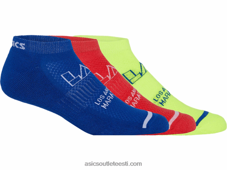 padi madal 3-pakk lam 6PB8D1371Asics rannikuroos / vaikne sinakas / kollane